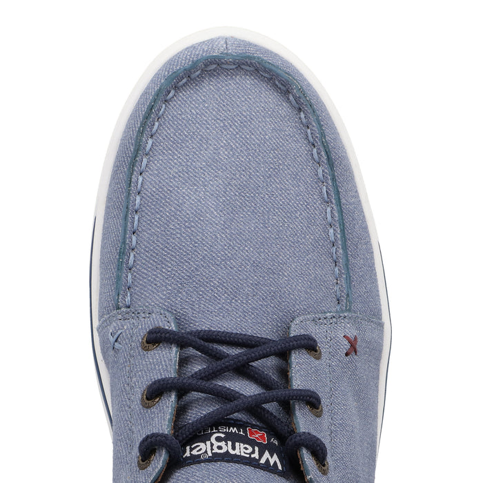 Twisted X Men`s Wrangler by Denim Blue Kicks Casual Shoe