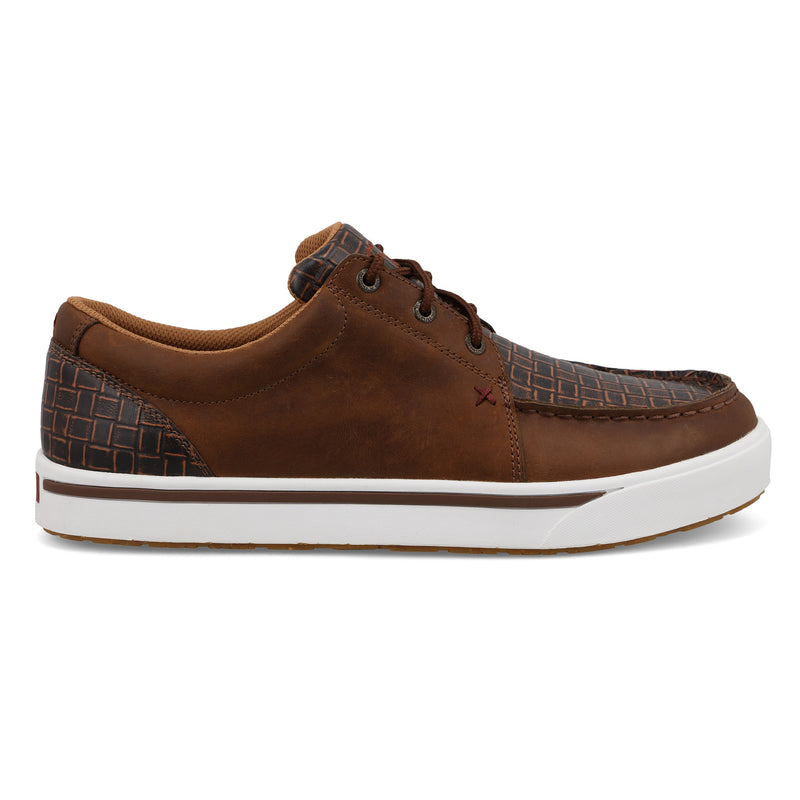 Twisted X Men`s Bison Dark Chocolate Kick Casual Shoe