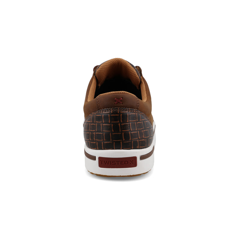 Twisted X Men`s Bison Dark Chocolate Kick Casual Shoe
