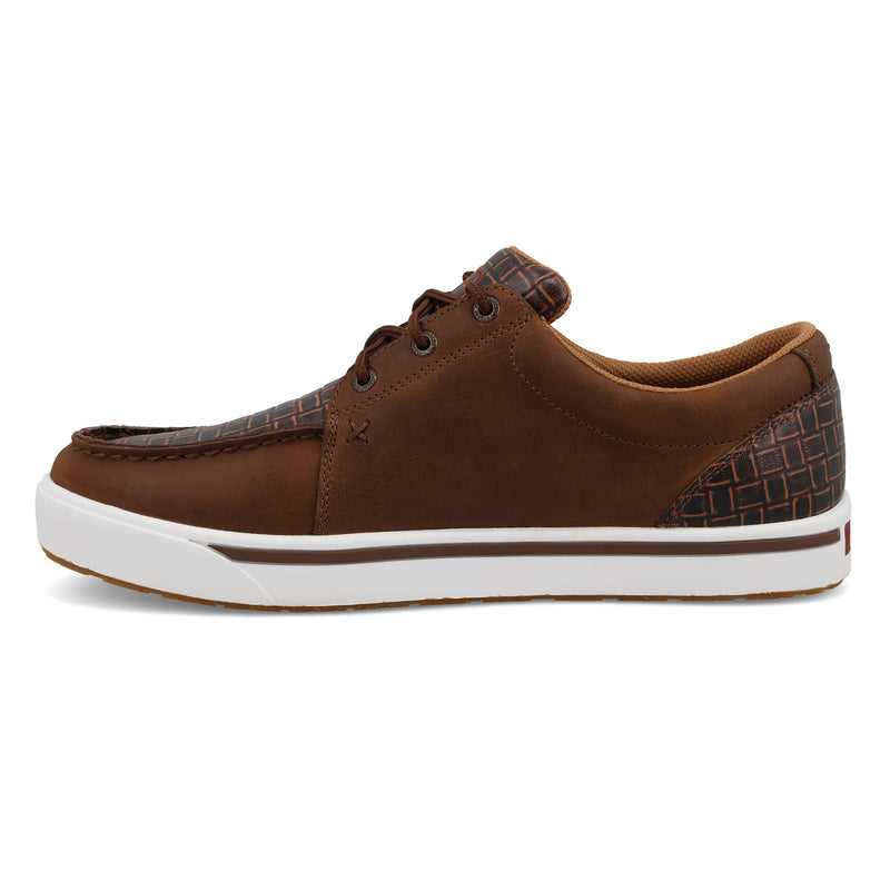 Twisted X Men`s Bison Dark Chocolate Kick Casual Shoe