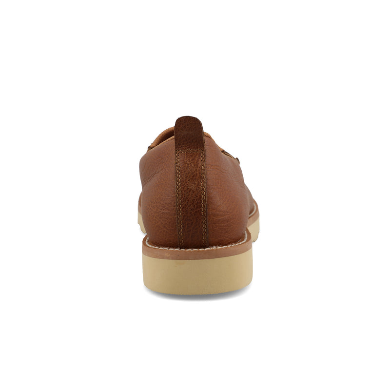 Twisted X Men`s Amber Brown Wedge Sole Slip On Casual Shoe
