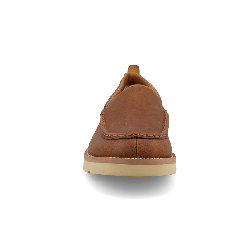 Twisted X Men`s Amber Brown Wedge Sole Slip On Casual Shoe