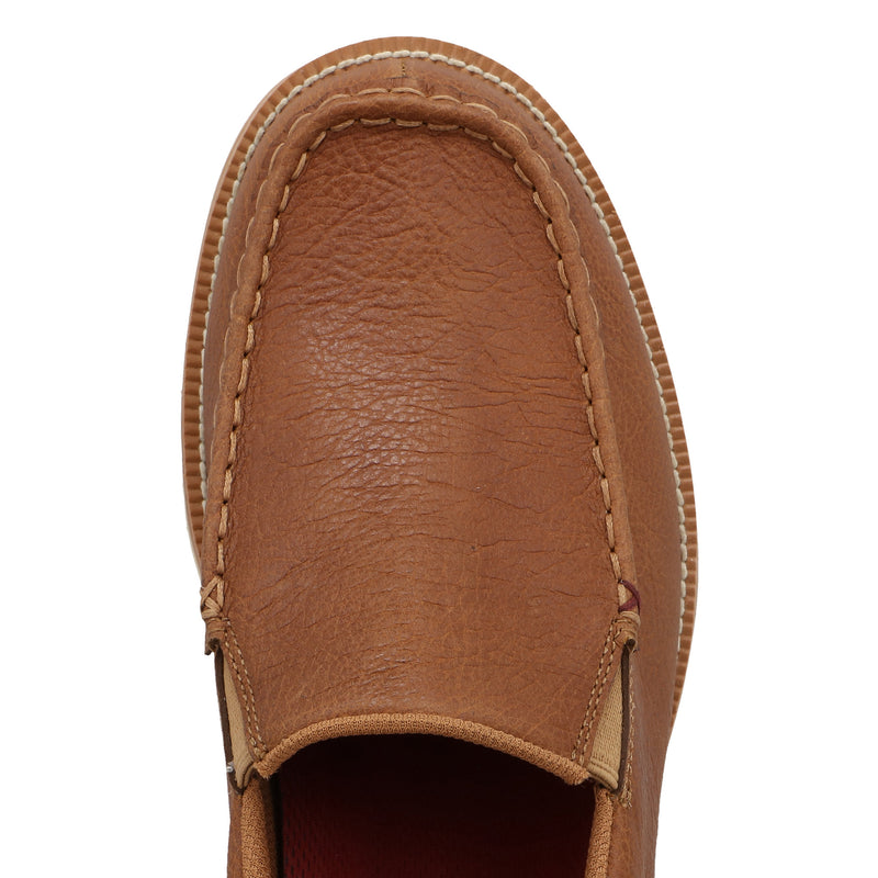 Twisted X Men`s Amber Brown Wedge Sole Slip On Casual Shoe