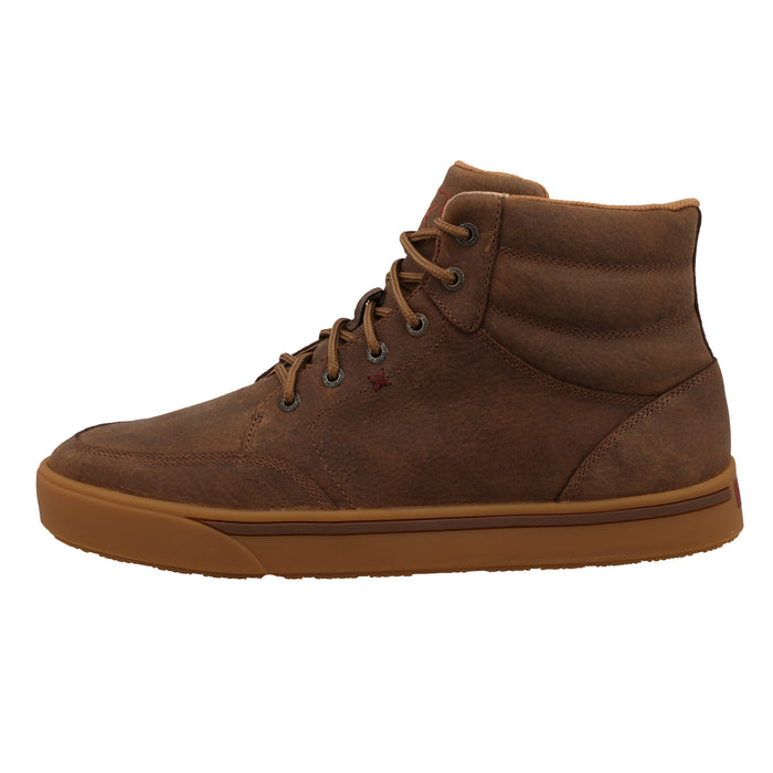 Twisted X Mens Tobacco Brown Lace Up Casual Shoe