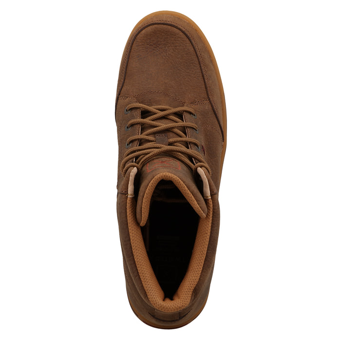 Twisted X Mens Tobacco Brown Lace Up Casual Shoe