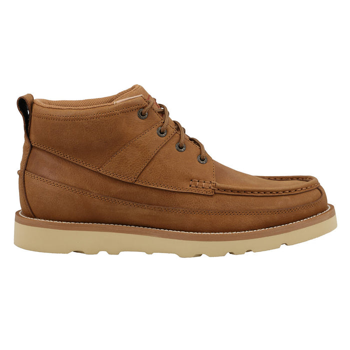 Twisted X Men's 6in Wedge Sole Golden Brown Casual Shoe