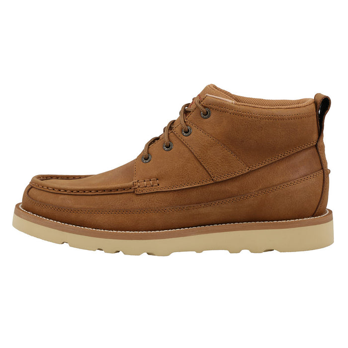 Twisted X Men's 6in Wedge Sole Golden Brown Casual Shoe