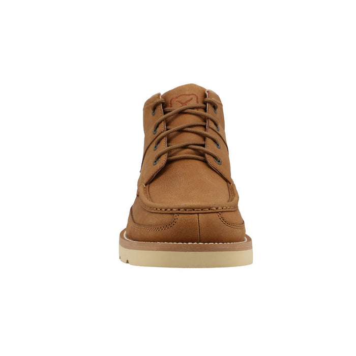 Twisted X Men's 6in Wedge Sole Golden Brown Casual Shoe