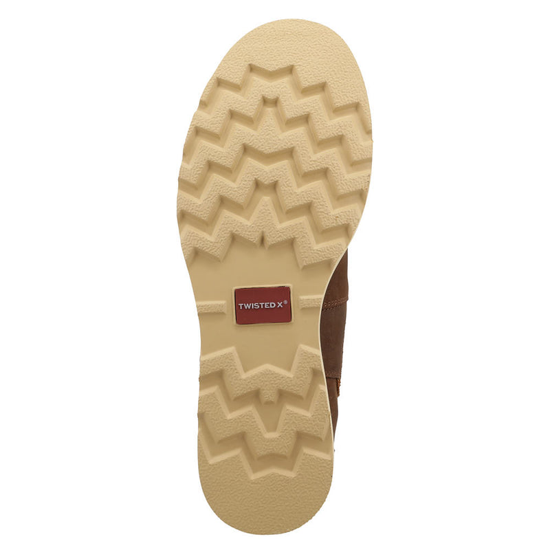 Twisted X Men's Chelsea Rustic Brown 4in Wedge Sole