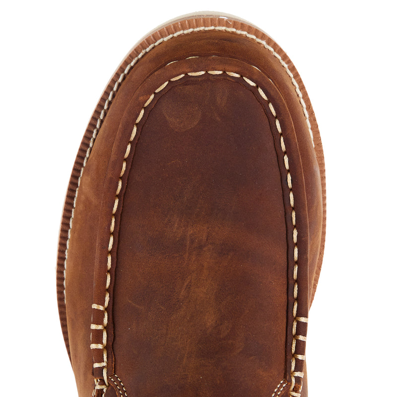 Twisted X Men's 6 Oiled Saddle 6in. Chelsea Wedge Sole Nano Toe Work Boot