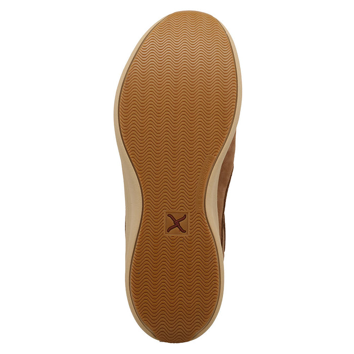 Twisted X Men's FeatherSlip On Camel Boat Shoe