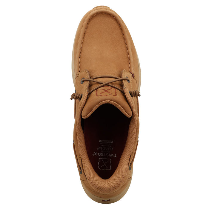 アン　wx06-??? Twisted X Men's FeatherX EZ On Golden Brown Casual Shoe
