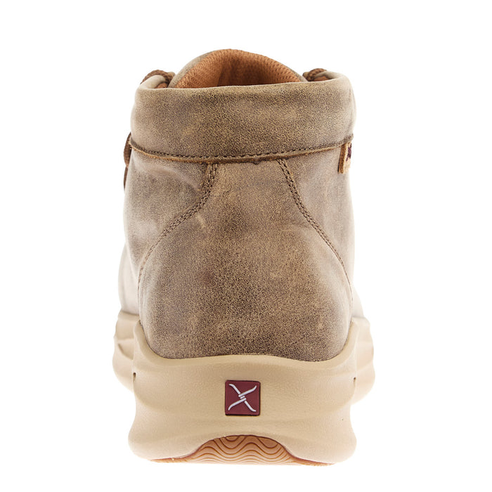 Twisted X Men`s Feather X Bomber Brown 6In Ultralite Nano Round Toe Work Boot