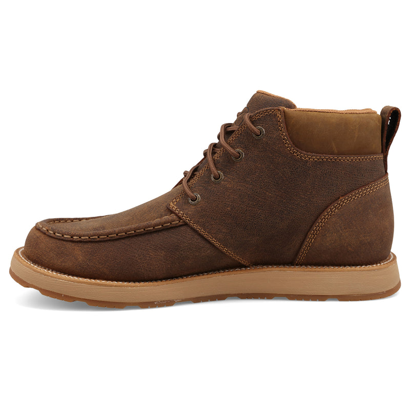 Twisted X Men`s Brunette 6in CellStretch Wedge Casual