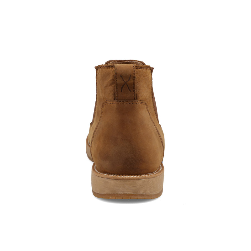 Twisted X Men`s Lion Tan 5in CellStretch Wedge Sole Casual Shoe