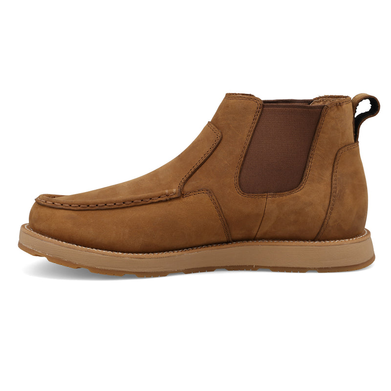 Twisted X Men`s Lion Tan 5in CellStretch Wedge Sole Casual Shoe
