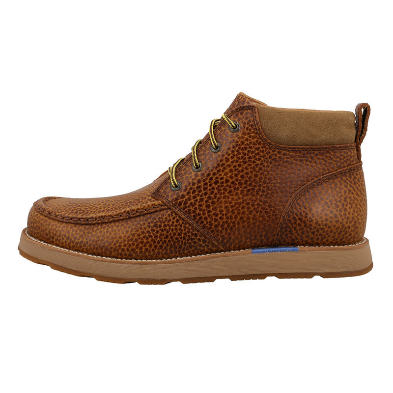 Twisted X Men's 5in Golden Brown Wedge Sole Casual