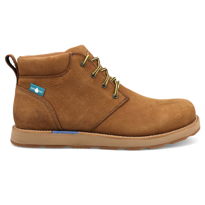 Twisted X Men`s Tobacco Brown 6in CellStretch Wedge Sole Casual