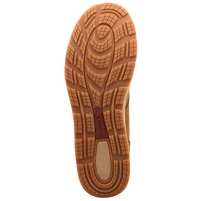 Twisted X Men`s Tobacco Brown 6in CellStretch Wedge Sole Casual