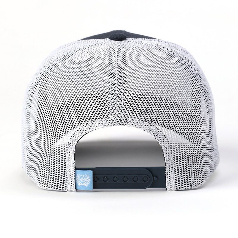Cinch Mens Logo Blue Trucker Cap