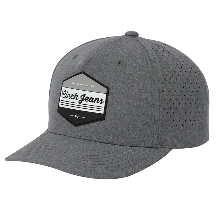 Cinch Men's Grey Logo Cap