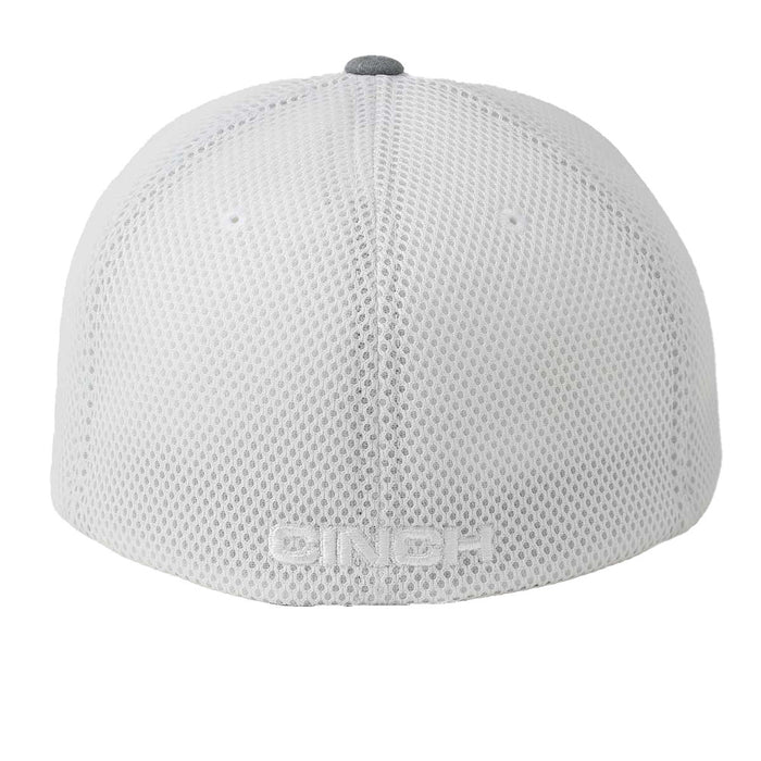 Cinch Men's Grey Flex Fit Cap