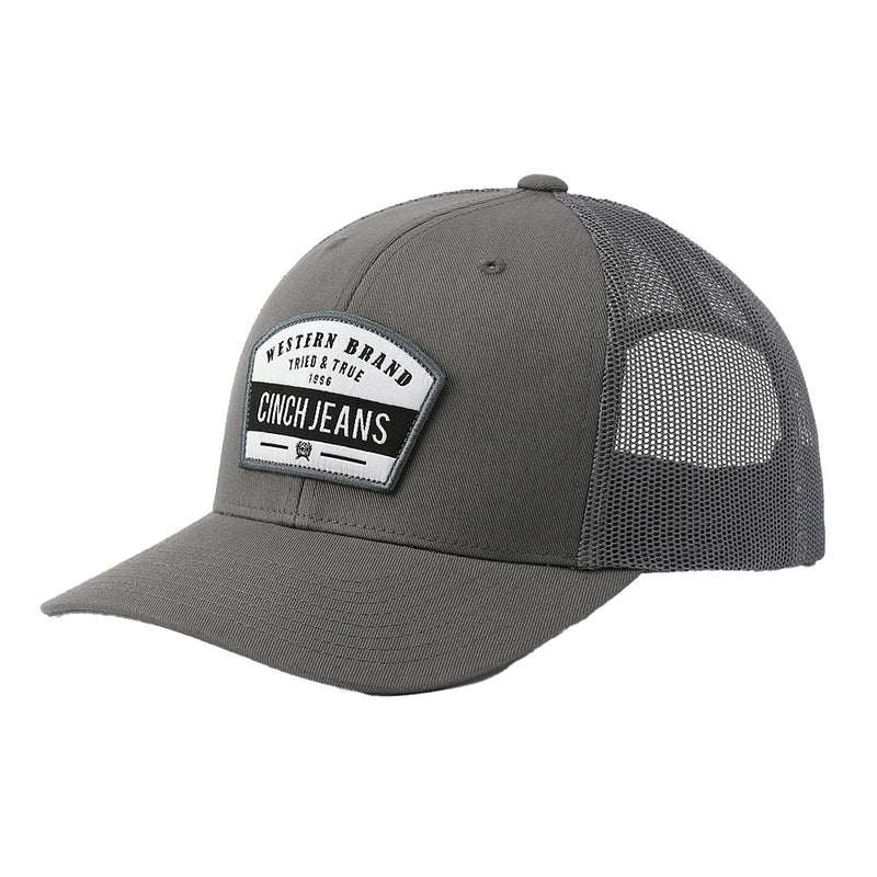 Cinch Men's Grey Western Brand Cap