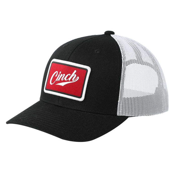 Cinch Men's Logo Black Cap