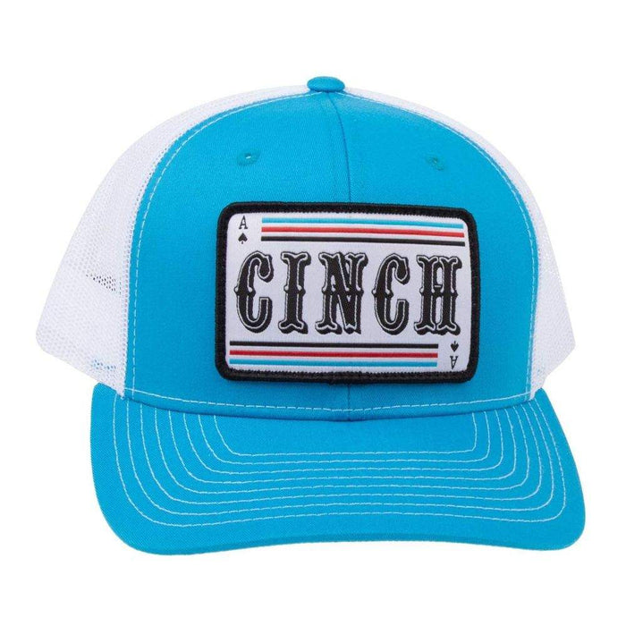 Cinch Turquoise Logo Mesh Cap