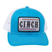 Cinch Turquoise Logo Mesh Cap