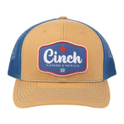 Cinch Brown Pioneers and Patriots Patch Cap