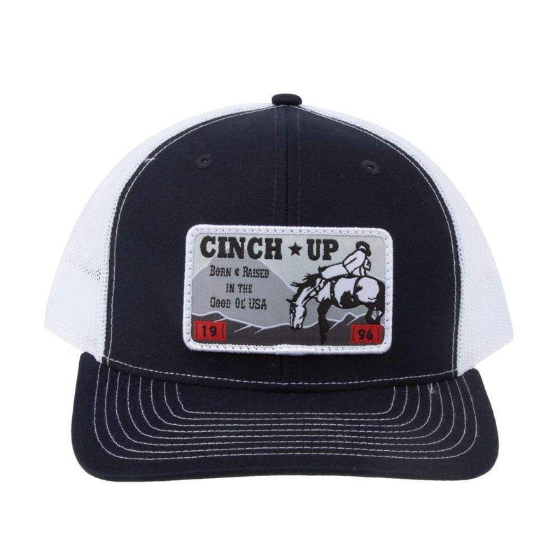 Cinch Navy Cinch Up Patch Cap