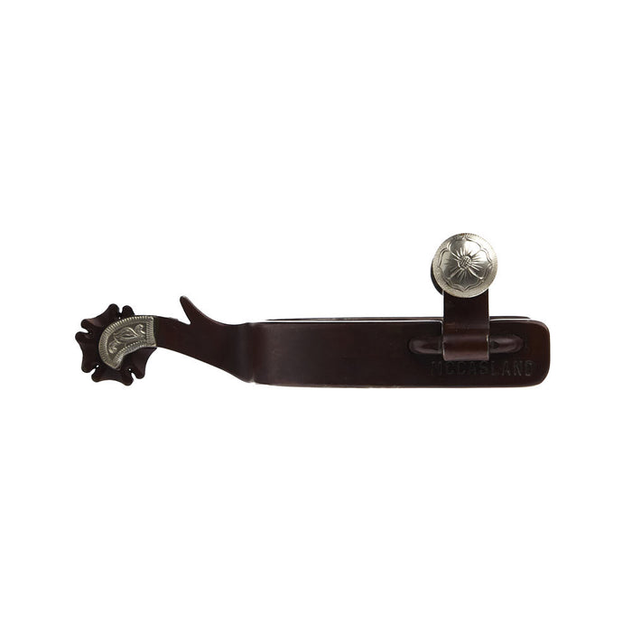Mccasland Bits-Spurs Rope Spur with Chap Guard