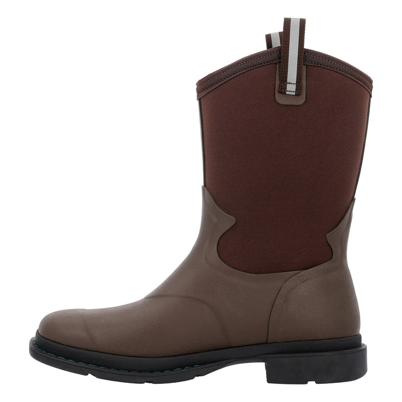 Muck Men`s Chore Rubber Square Toe Rubber 12In Top Boot