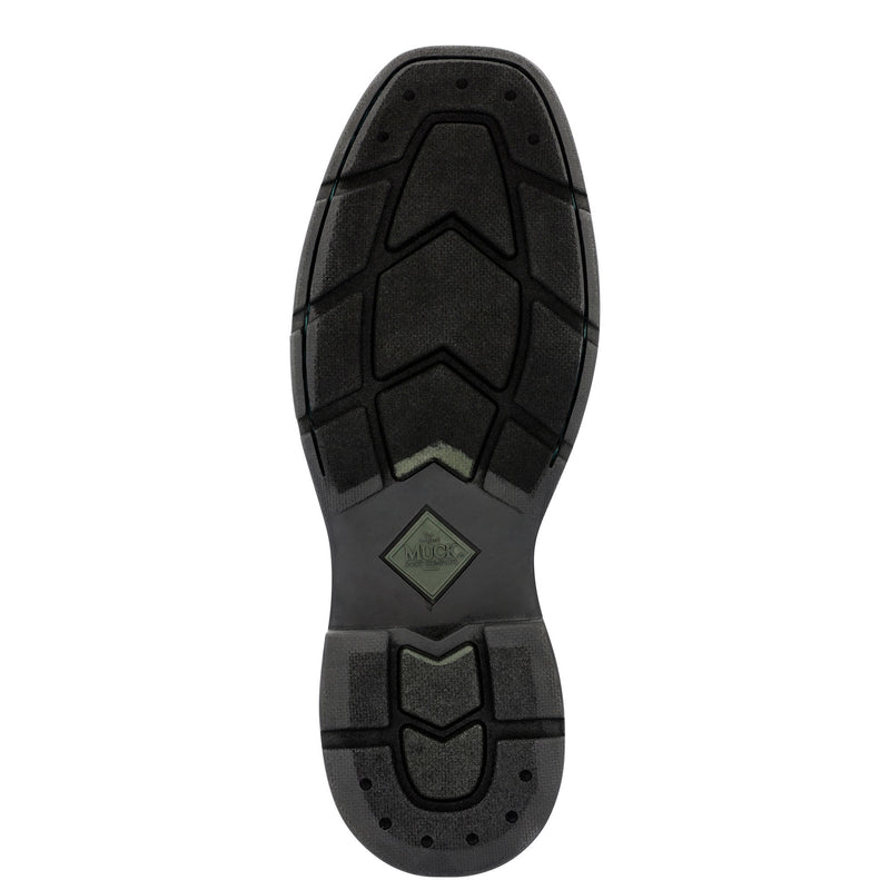 Muck Men`s Chore Rubber Square Toe Rubber 12In Top Boot