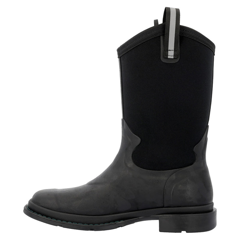 Muck Women`s Chore Black 12In Square Toe Boot
