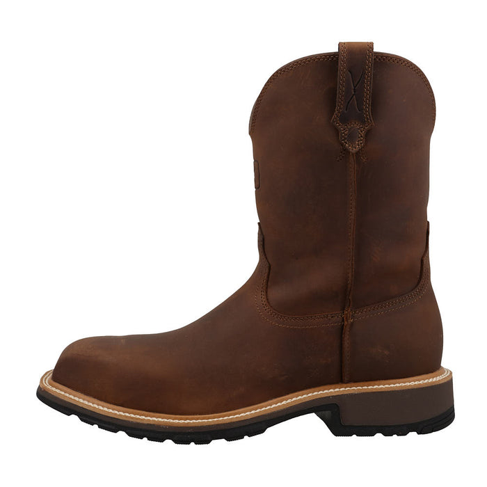 Twisted X Men's 10in Brown Cowboy Nano Square Toe Work Boot