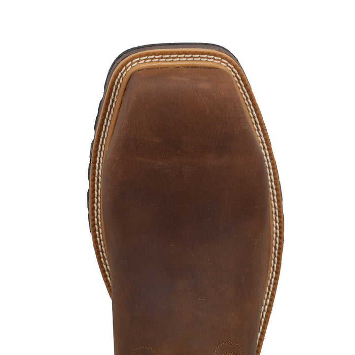 Twisted X Men's 10in Brown Cowboy Nano Square Toe Work Boot
