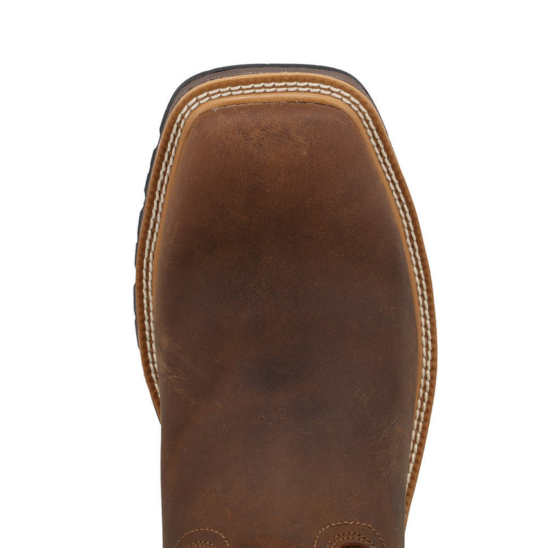 Twisted X Men's 10in Brown Cowboy Soft Square Toe Work Boot
