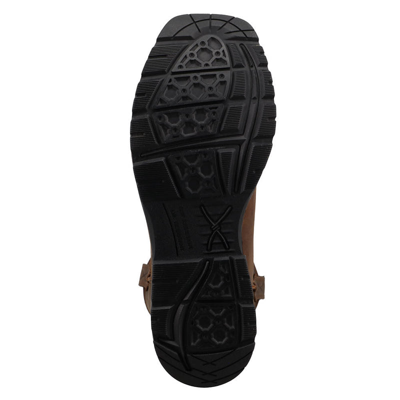 Twisted X Men's 10in Brown Cowboy Soft Square Toe Work Boot