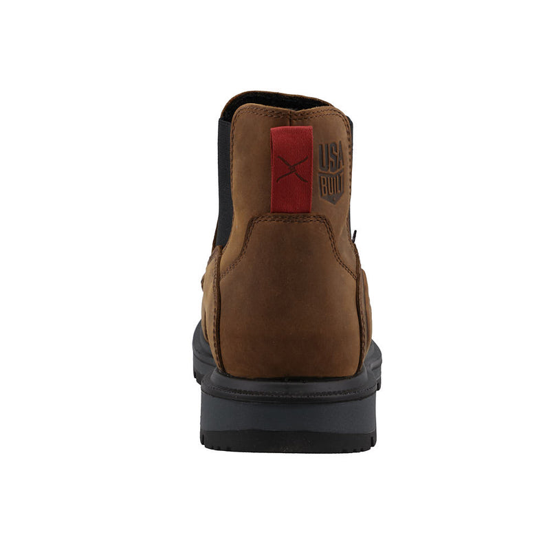 Twisted X Men's Chelsea Nano Round Toe 6in Work Boot