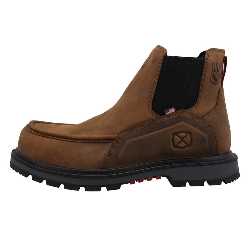 Twisted X Men's Chelsea Nano Round Toe 6in Work Boot