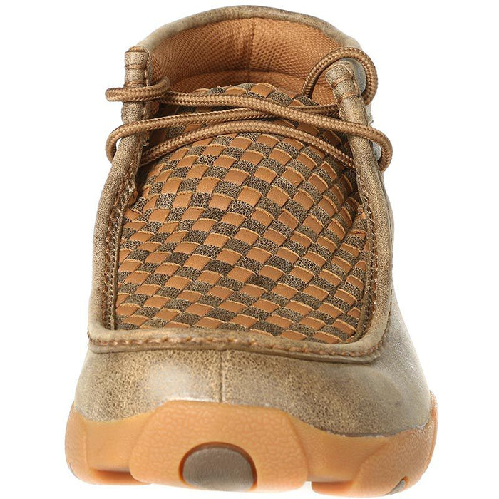 Twisted X Men's Bomber/Tan Patchwork Driving Mocs
