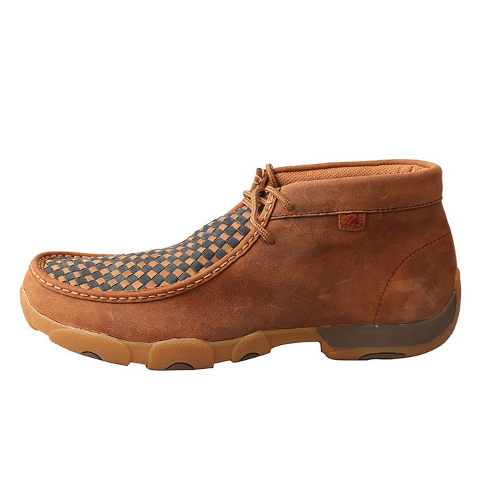 Twisted X Men's Midnight/Tan Patchwork Driving Moc