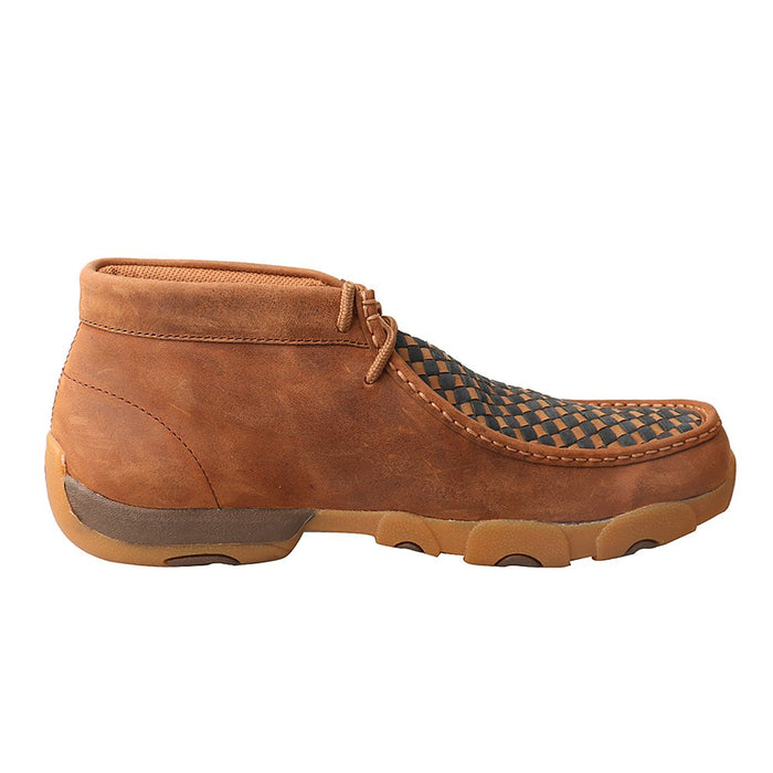 Twisted X Men's Midnight/Tan Patchwork Driving Moc