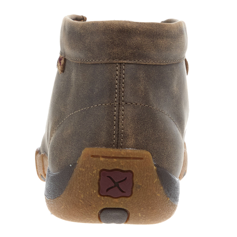Twisted X Men`s Black Fish Print Chukka Driving Moc