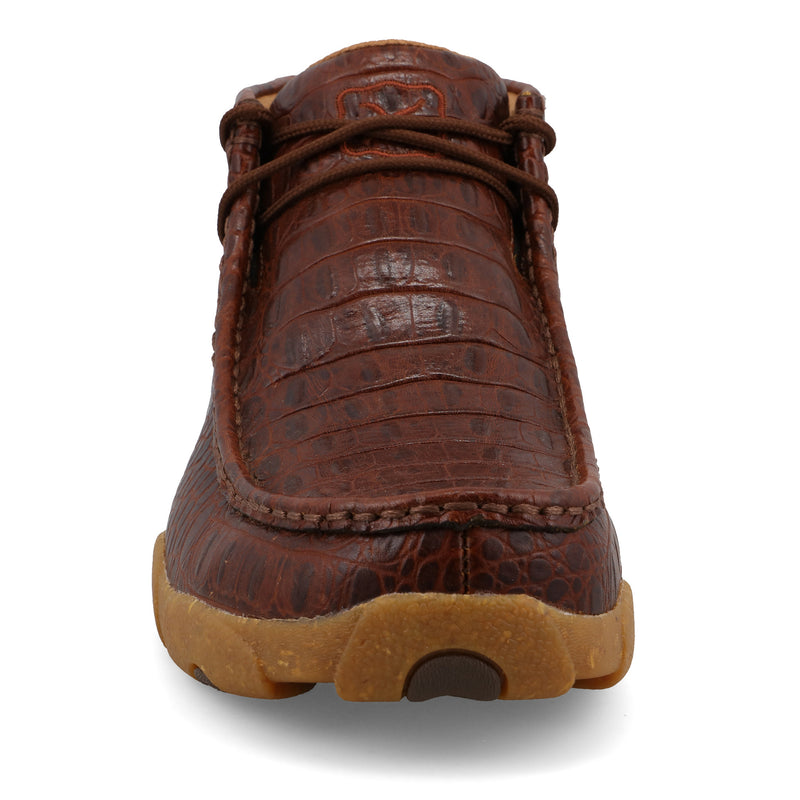 Twisted X Men`s Ginger Gator Print Chukka Driving Moc