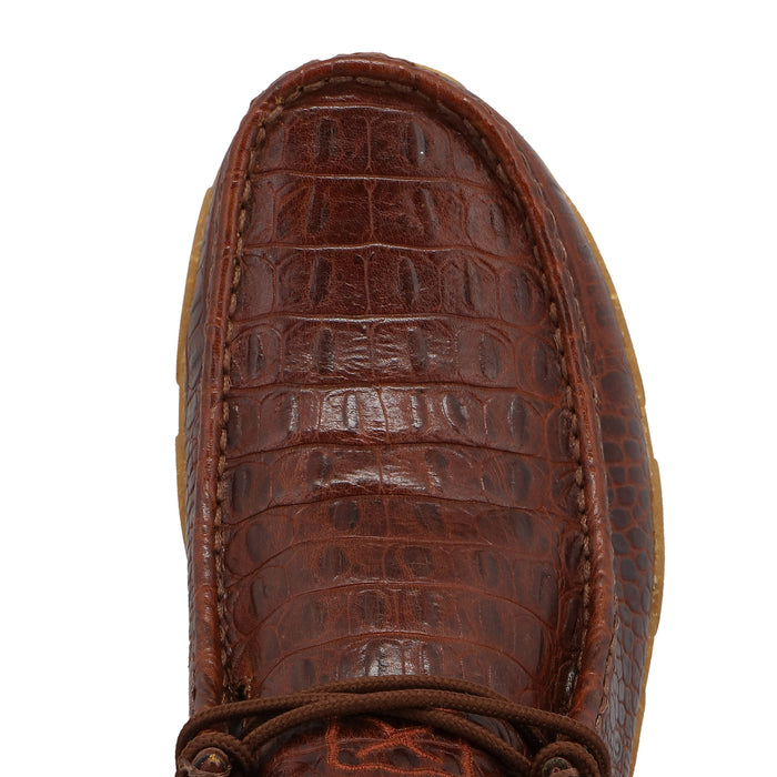 Twisted X Men`s Ginger Gator Print Chukka Driving Moc