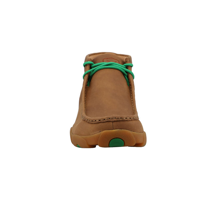 Twisted X Men's Burnt Sand Kelly Green Driving Moc Casual