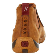 Twisted X Men`s Tan Spice Elephant Print 4` Chelsea Slip On Driving Moc